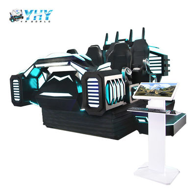 شبیه ساز فیلم VR سینمای شش صندلی دستگاه بازی واقعیت مجازی فروش در چین برای زمین بازی سرپوشیده