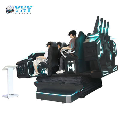 شبیه ساز فیلم VR سینمای شش صندلی دستگاه بازی واقعیت مجازی فروش در چین برای زمین بازی سرپوشیده