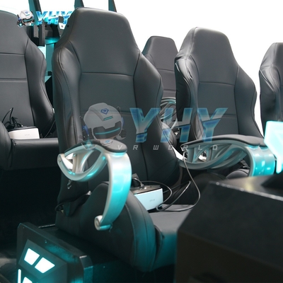 شبیه ساز واقعیت مجازی YHY فیلم 6 نفره VR، تجهیزات شبیه سازی تئاتر با 179 بازی از چین