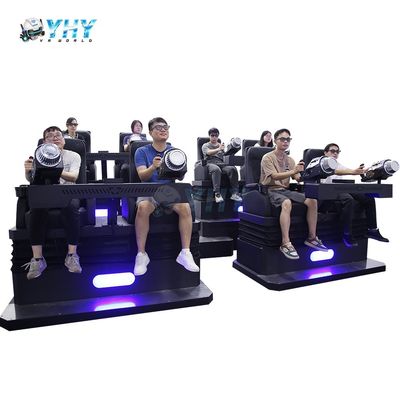 تجهیزات اتاق سینمای بازی تامین کننده VR، سینمای 7 بعدی، فیلم سواری حرکتی