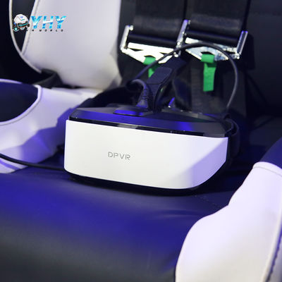 360 درجه VR چرخش چرخش حرکت شبیه سازی رولر کوستر شبیه ساز با بازی های تیراندازی