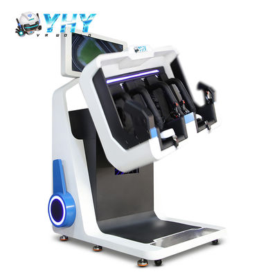 پول دريافت کن 9d Vr دو صندلي 360 درجه دستگاه بازي شبیه ساز واقعیت مجازی حرکت