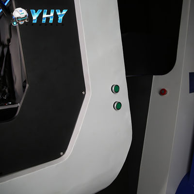 ورودهای جدید شبیه ساز بازی 9D صندلی های دوتایی تجربه پرواز سینمای چرخشی VR