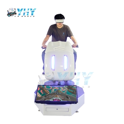 VR مسابقه شبیه ساز پارک تفریحی سواری VR موتورسیکلت برای منطقه بازی آرکت
