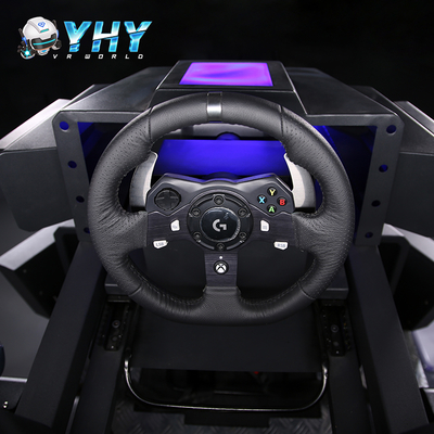 VR 360 Flying Roller Coaster Simulator Shooting Function با چرخ فرمان