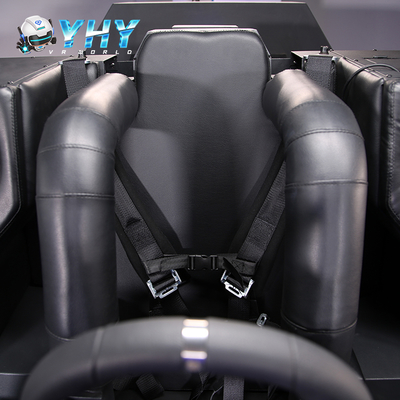 9D VR Simulator Virtual Reality Multiplayer Racing Game 360 درجه چرخیدن در حال چرخش