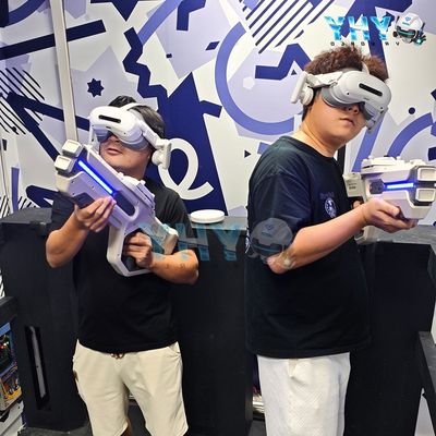 منطقه بازی واقعیت مجازی داخلی با طراحی جدید YHY: رومینگ آزاد XR چند نفره سفارشی با میدان تیراندازی تعاملی