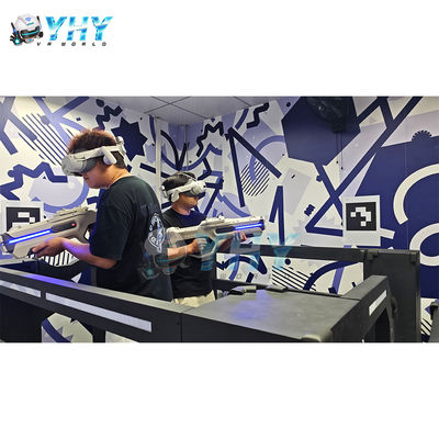 تیم سازی 8 بازیکن VR Arena Free Roam VR Escape Room در مهمانی