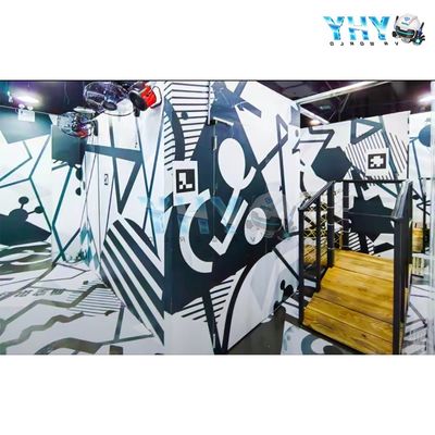 واقعیت مجازی مجانی بزرگ فضای شبیه ساز 8 بازی چند نفره تیراندازی بازی VR Arena