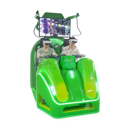 سینمای صندلی 9D VR با 2 صندلی، بازی‌های واقعیت مجازی، سواری‌های پارک موضوعی VR