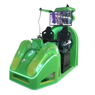 صندلی سینمای شبیه ساز واقعیت مجازی 2 نفره تجاری برای پارک های ماجراجویی داخلی