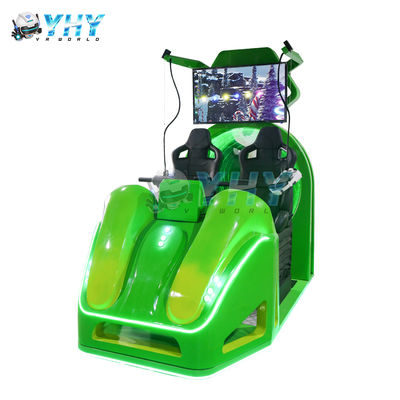 صندلی سینمای شبیه ساز واقعیت مجازی 2 نفره تجاری برای پارک های ماجراجویی داخلی