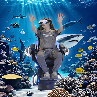 شبیه ساز حرکت تجربه پرواز واقعیت مجازی 9D با صندلی تک صندلی 360 درجه