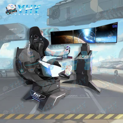 9D VR Chair 360 Degree Flight Simulator Amusement Machine Single Seat Flight Simulator