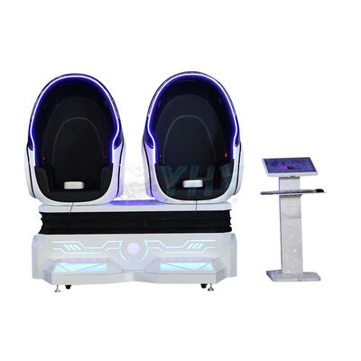 کارخانه گوانگژو تجهیزات پارک تفریحی VR 9D VR 2 صندلی صندلی تخم مرغ ماشین بازی