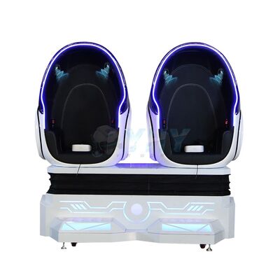 با کیفیت بالا دو نفره بازی کننده ها شبیه ساز کوستر 9d تخم مرغ 9d VR سینما درآمد کسب کنید