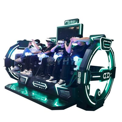 Hot Vr Four-person Cinema Shuttle Simulator Vr Park Planning One-stop Solution Vr Gaming Set Manufacturer