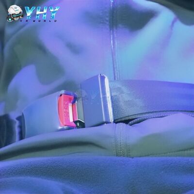 دستگاه واقعیت مجازی صندلی تخم مرغ دوتایی سینمای واقعیت مجازی 2 نفره شبیه ساز 9D پارک تفریحی