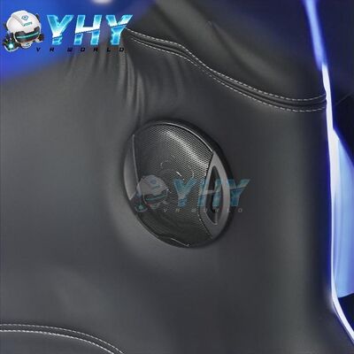 واقعیت مجازی سینمای بازی 9D 3DOF شبیه ساز پلت فرم پویا 2 صندلی VR ماشین صندلی تخم مرغ زمین بازی داخلی