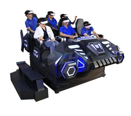6 صندلی 5D / 7D / 9D VR سینما سینما شبیه ساز فلزی بازی VR Arcade