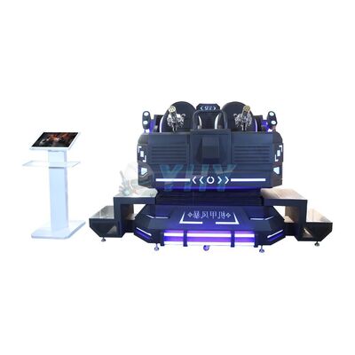 سینمای 9D VR 2 صندلی صندلی حرکت 3D شبیه ساز واقعیت مجازی ماشین شبیه ساز بازی