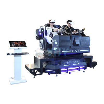 Popular Two-person Battle Earn Money Amusement Park Equipment 9D Virtual Reality Mech Warrior Cinema