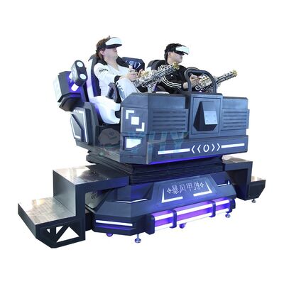 شبیه ساز 9D واقعیت مجازی جدید Mecha Warrior 2 Seat Unique-Shaped Cinema VR Gaming Machine