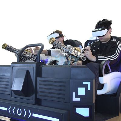 Popular Two-person Battle Earn Money Amusement Park Equipment 9D Virtual Reality Mech Warrior Cinema