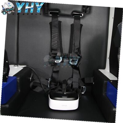 Hot Sale 360 Degree Rotation Roller Coaster 2 Player VR Simulator Machine Saftey Belt with Electric Locker for Indoor Outdoor Park