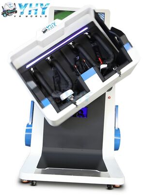 دستگاه بازی واقعیت مجازی دو صندلی VR 360 چرخنده رولر کوستر دستگاه بازی پارک داخلی