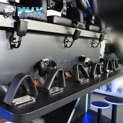 سه بازیگر چرخش بزرگ سایز رولر کوستر بازی واقعیت مجازی شبیه ساز VR تجهیزات پارک تفریح