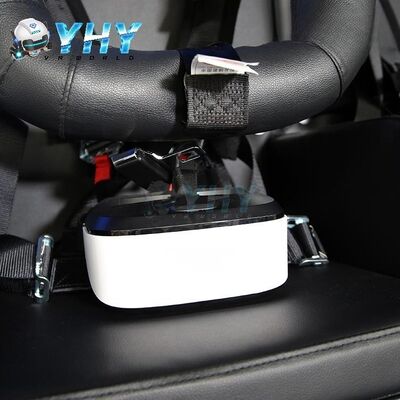 VR بازی چرخش 360 roller coaster برای 3 صندلی صندلی پایه ماشین VR شبیه ساز برای سه بازیکن در پارک تفریحی