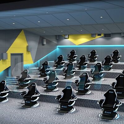 سینمای پویای واقعیت مجازی، هیجان‌انگیز، فراگیر، تم‌های فیلم سه‌بعدی، سکوی سرگرمی پارک تفریحی