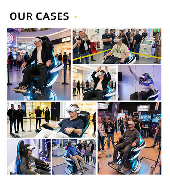 سینمای پویای واقعیت مجازی، هیجان‌انگیز، فراگیر، تم‌های فیلم سه‌بعدی، سکوی سرگرمی پارک تفریحی