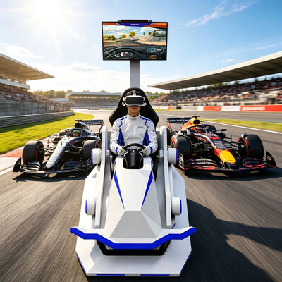 F1 Car Simulator Vr Real Virtual Car Racing Game Machine Motion Driving Simulator