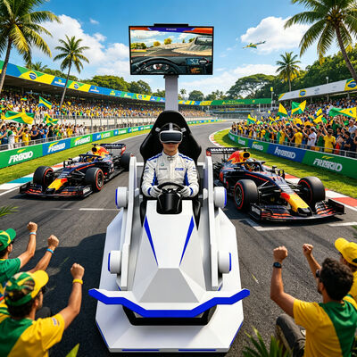 Hot Sell Indoor Dynamic VR 3 Dof Motion Platform Racing Car Simulator تجهیزات بازی اتومبیل رانی