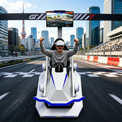 VR Racing Simulator 3DOF سیستم عامل مسابقه ماشین رانندگی شبیه ساز سرعت مسابقه بازی بازی بازی ماشین بازی VR