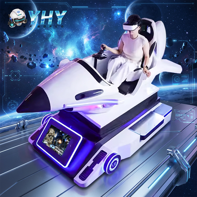 شبیه ساز بزرگ پرواز 3D پویا 9d VR Fighter خانه های داخلی PC پلاستیکی کپسول فضایی هواپیما تجهیزات بازی مراکز خرید