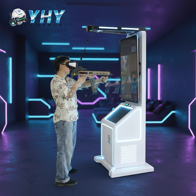پلت فرم ورزشی داخلی VR Battle Simulator تک نفره 9D Gun Machine VR Headset برای مرکز خرید