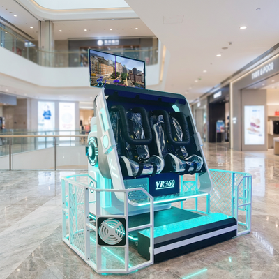 سینما 9D VR Arcade Simulator 360 VR Game Machine برای دو بازیکن فلزی استفاده خانگی VR MR تجهیزات