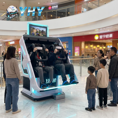 سینما 9D VR Arcade Simulator 360 VR Game Machine برای دو بازیکن فلزی استفاده خانگی VR MR تجهیزات