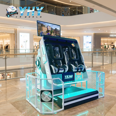 طراحی ماشین بازی 360 درجه VR سرمایه گذاری سرگرمی VR ظاهر مدرن برای VR Arcade Center
