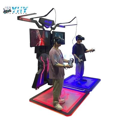 بازی واقعی مجازی رقص و موسیقی شبیه ساز VR Walk Platform 2 Players VR Battle Game Simulator