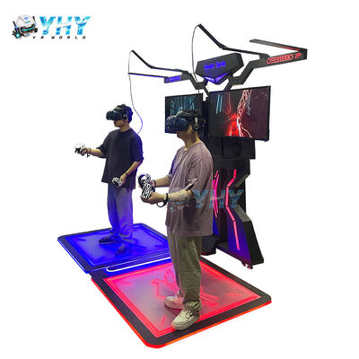 ماشین بازی تعاملی فضای داخلی بازی Vr Gun Shoot Simulator برای فروش ماشین بازی Arcade Vr Battle Machine with Htc Vr Glasses