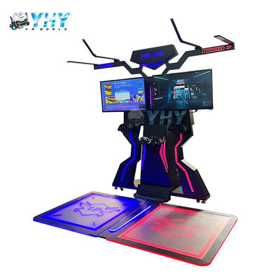 Vr Shoot Shooter Gun Simulator 9d Virtual Reality Arena 2 Players Fruit Ninja Music Dance Revolution Machine Game