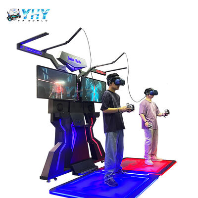 2 بازیکن FPS VR کات واکر آرکد تردمیل ماشین 9D VR شبیه ساز راه رفتن پلت فرم