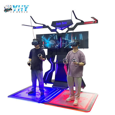 شبیه‌ساز پیاده‌روی 2 نفره در فضای باز واقعیت مجازی و ماشین تردمیل آموزشی VR Walker Arcade