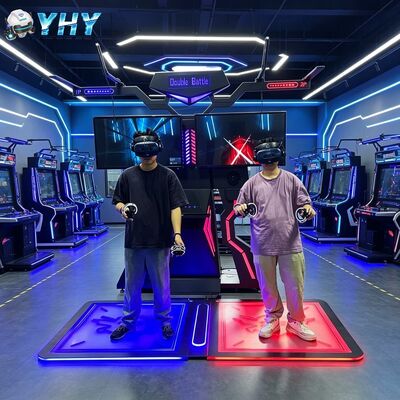 2 بازیکن VR Walker Arcade Treadmill Machine VR Walking Simulator Virtual Reality Walking Platform استفاده در داخل خانه و خارج از خانه