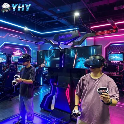 2 بازیکن VR Walker Arcade Treadmill Machine VR Walking Simulator Virtual Reality Walking Platform استفاده در داخل خانه و خارج از خانه