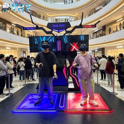 Vr Shoot Shooter Gun Simulator 9d Virtual Reality Arena 2 Players Fruit Ninja Music Dance Revolution Machine Game